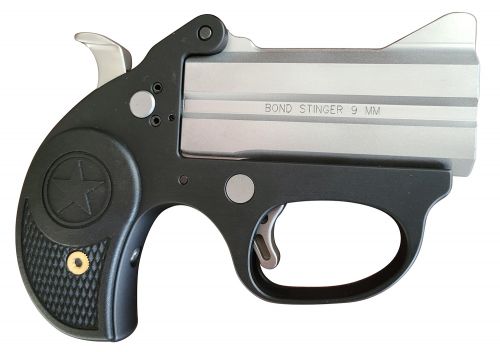 Bond Arms Stinger BASL Double Barrel 9mm Stainless Steel Derringer