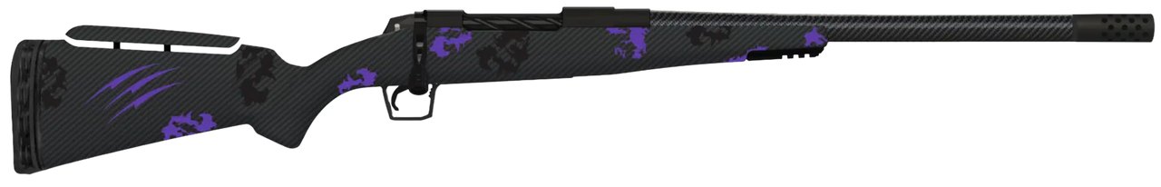 Fierce Carbon Mini Rogue 308 Winchester 20-Inch Rifle, Purple Carbon Fiber Camo
